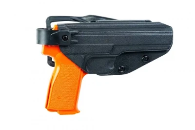 Кобура Tactical Warrior, тактика АПС с выносным креплением на пояс, на салазках (Черный)