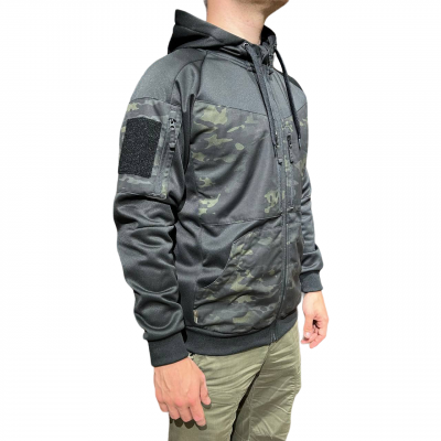 Толстовка Helikon Rogue Hoodie, Black / MultiCam Black
