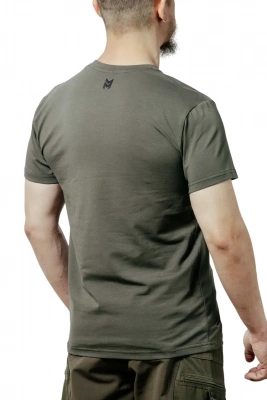 Футболка MILGEAR, Слушаешь музыку (Olive, S)