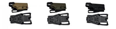 Кобура Tactical Warrior, тактика Glock с выносной площадкой "стрела", с ремешком на ногу на салазках
