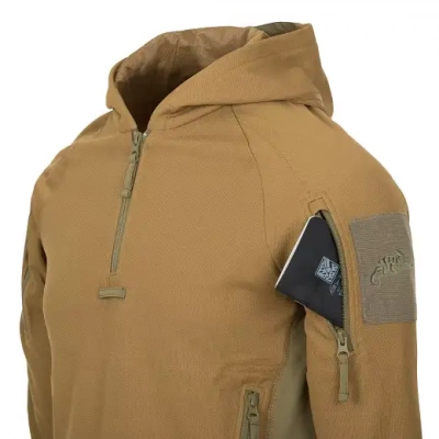 Толстовка Helikon Range Hoodie TopCool, Coyote/Adaptive Green