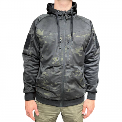 Толстовка Helikon Rogue Hoodie, Black / MultiCam Black