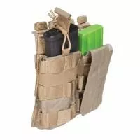 Подсумок двойной для магазина AR серии, с фиксатором 5.11 AR Bungee/Cover Double, Sandstone