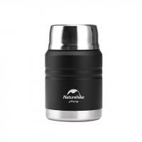 Термос Naturehike NH20SJ041 750мл (для еды), черный