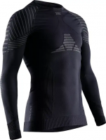 Футболка X-BIONIC INVENT 4.0 SHIRT ROUND NECK LG SL Men, Black/Charcoal