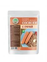Консервы мясорастительные стерилизованные рубленые. "Каша гречневая с сосисками". Кронидов