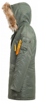 Куртка Apolloget, Husky Long, Olive/Orange