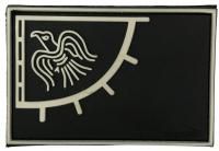 Патч Знамя Рагнара резина, белый