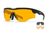 Очки Wiley-X, Rogue Grey/Clear/Light Rust Matte Black Frame