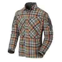 Рубашка Helikon, MBDU Flannel Shirt, Timber Olive Plaid
