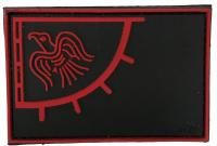Патч Знамя Рагнара резина, красный