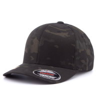 Кепка-бейсболка FlexFit 6277MC, Multicam Black