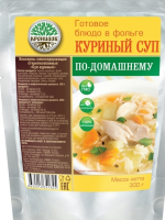 Консервы стерилизованные. Первые обеденные блюда. "Суп куриный". Кронидов