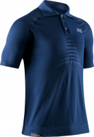 Поло X-BIONIC INVENT 4.0 TRAVEL POLO SHIRT SH SL MEN, NAVY/BLUE