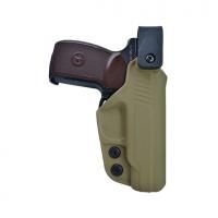 Кобура Tactical Warrior, ПМ на молле пластиковая, крепление мельница