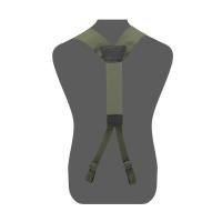 Warrior лямки Slim Line Harness Elastic Back OD Green