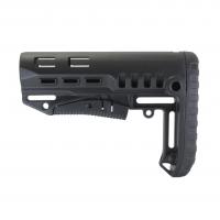 Телескопический приклад, DLG Tactical, TBS Compact Com-Spec (черный)