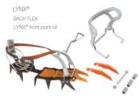 Кошки Petzl Lynx+Крепление для кошек заднее Petzl Back Flex+Зубья передние и болты для кошек Petzl Lynx