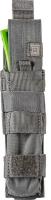 Подсумок одинарный для пистолетного магазина с фиксатором 5.11 Pistol Bungee Cover, Storm