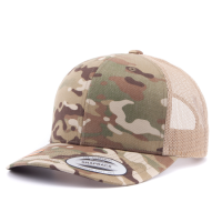 Кепка-бейсболка FlexFit 6606MC, Multicam Khaki
