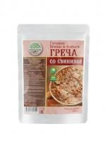 Консервы мясорастительные стерилизованные рубленые "Каша гречневая со свининой". Кронидов