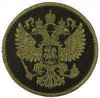 Патч Герб круглый, олива