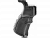 Пистолетная рукоятка Fab Defense прорезиненная для M16/M4/AR15, Черная