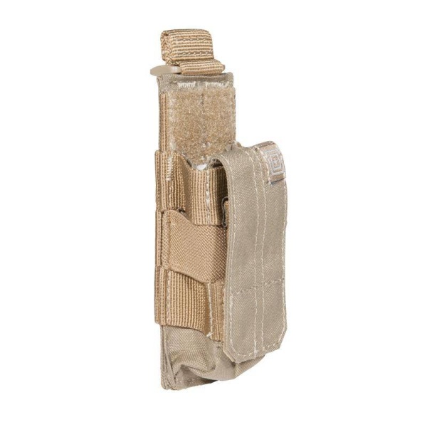 Подсумок одинарный для пистолетного магазина с фиксатором 5.11 Pistol Bungee Cover, Sandstone