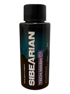 SIBEARIAN PRO TECH.WASH Гель для стирки мембранных и технологичных тканей 50 мл