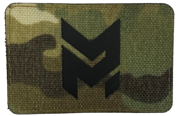 Патч ММ, мультикам-чёрный