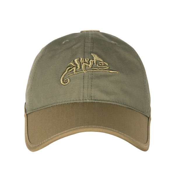 Бейсболка Helikon Logo Cap, PolyCotton Ripstop, Adaptive Green/Coyote