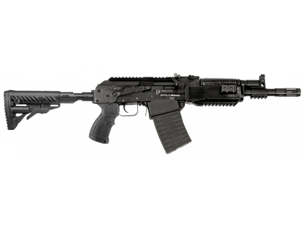 Телескопический складной приклад Fab Defense с амортизатором для Вепрь 12