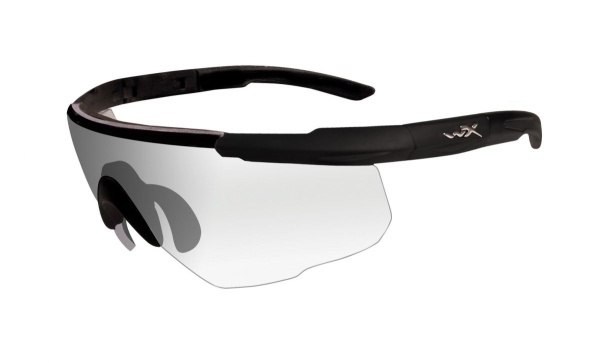 Очки Wiley-X, Saber ADV Clear Matte Black Frame w/Bag