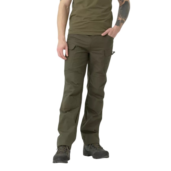Брюки Helikon, Urban Tactical Pants, PolyCotton Stretch Ripstop (Taiga Green, M/Regular)