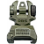 Целик Fab Defense на планку Пикатинни (полимер), green