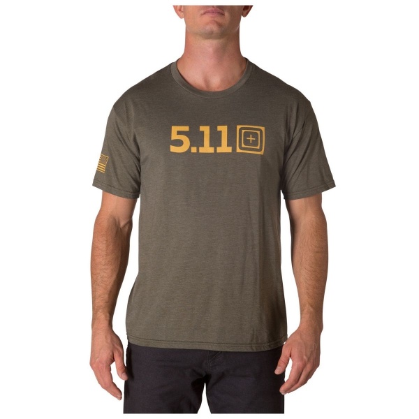 Футболка 5.11 Legacy POP Tee, Military Green Heather