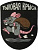 Патч Тыловая крыса, черный