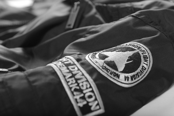 Куртка зимняя DA Flight Division, Черная