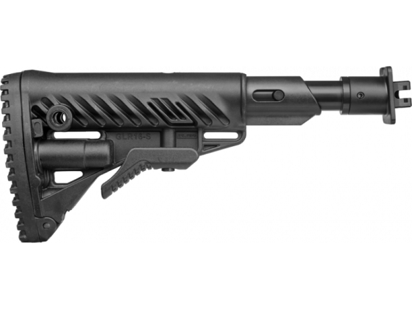 Телескопический складной приклад Fab Defense с амортизатором для Вепрь 12