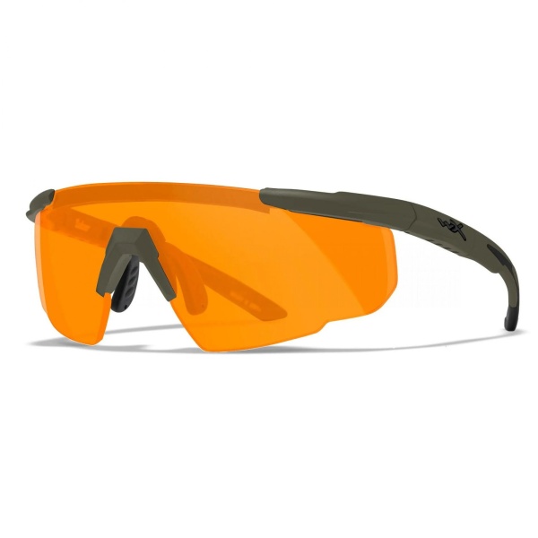 Баллистические очки, Wiley X Saber Advanced 308G, 3LS OD Green Frame