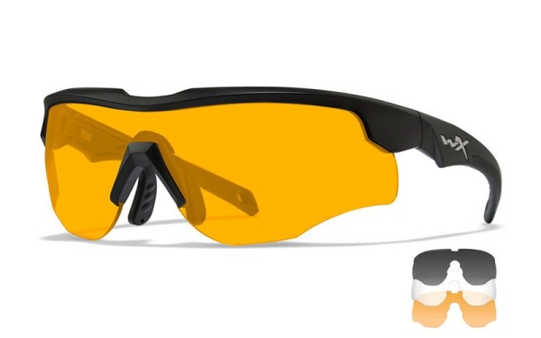 Очки Wiley-X, Rogue Grey/Clear/Light Rust Matte Black Frame