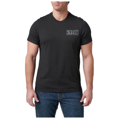Футболка 5.11 PT-R Brick Lockup S/S Tee (Black, S)