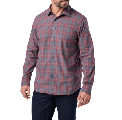Рубашка 5.11 Igor Plaid L/S (L, Red Bourbon Plaid)