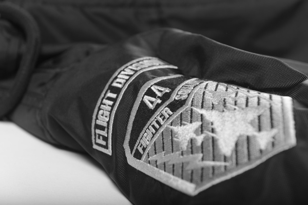 Куртка зимняя DA Flight Division, Черная