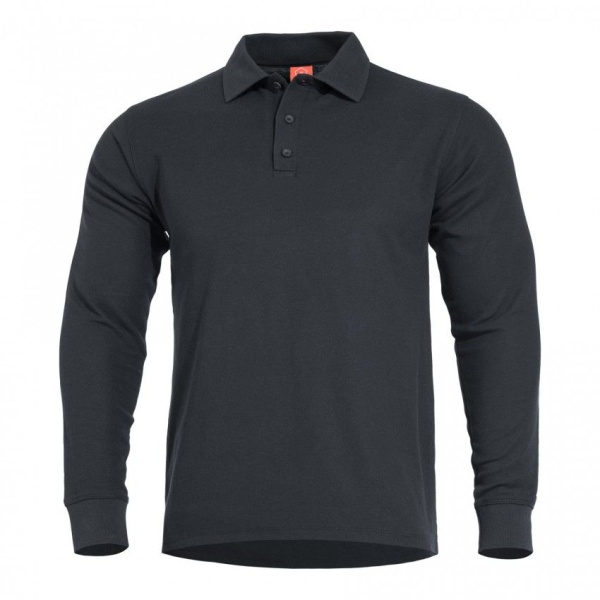 Поло Pentagon, ANIKETOS LONG POLO, Black (01)