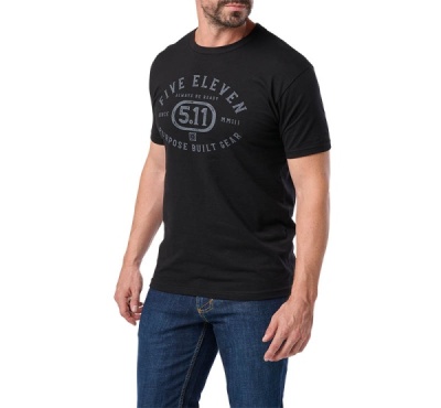 Футболка 5.11 Purpose Crest S/S Tee (Black, M)