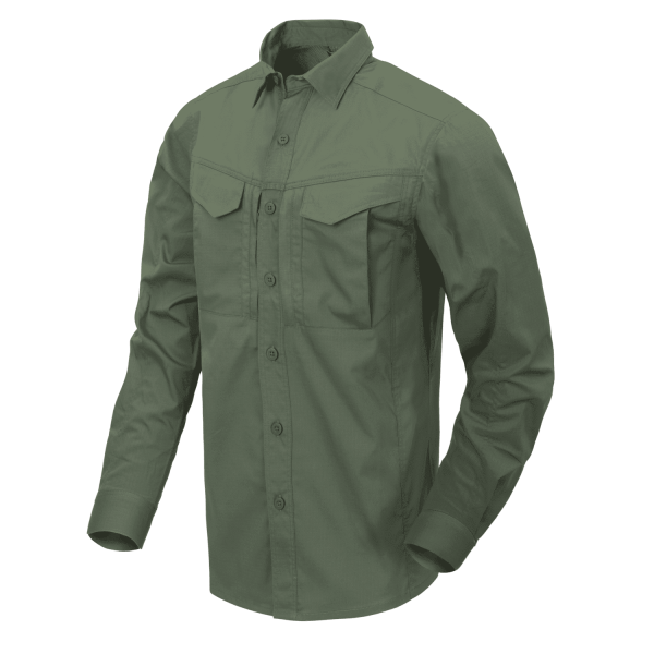 Рубашка Helikon, DEFENDER Mk2 Shirt long sleeve (Olive Green, M)