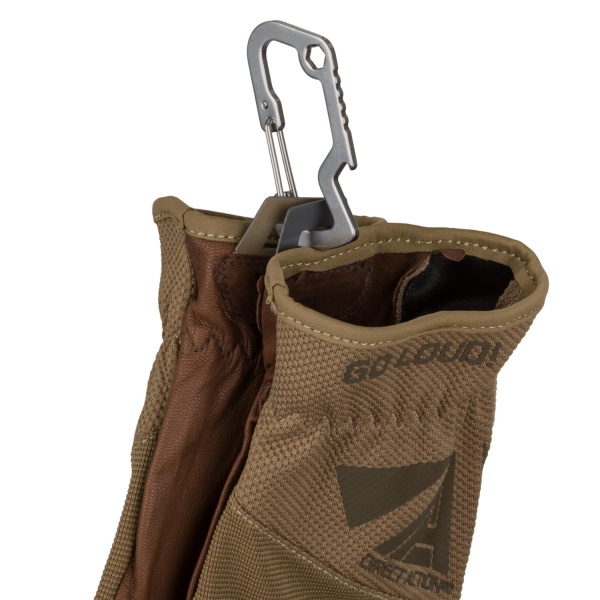Перчатки тактические Direct Action Hard Gloves, Leather, Coyote Brown