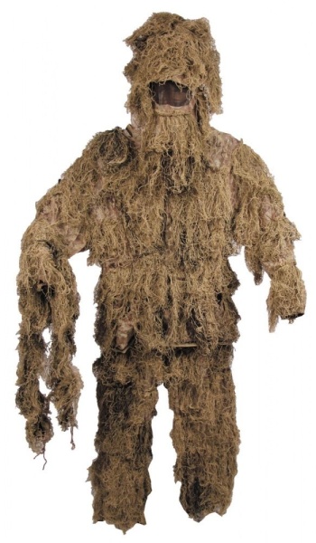 Маскировочный костюм Helikon Ghillie, USMC Digital Desert