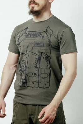 Футболка MILGEAR, Я в порядке (Olive, L)